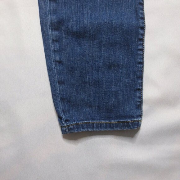SNEAK PEEK womens JEANS distressed BLUE denim STRETCH mid-rise SIZE M - Picture 4 of 15